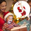 1 X Rope-climbing Christmas Santa Claus Climbing Rope Ladder Toy Christmas Decor