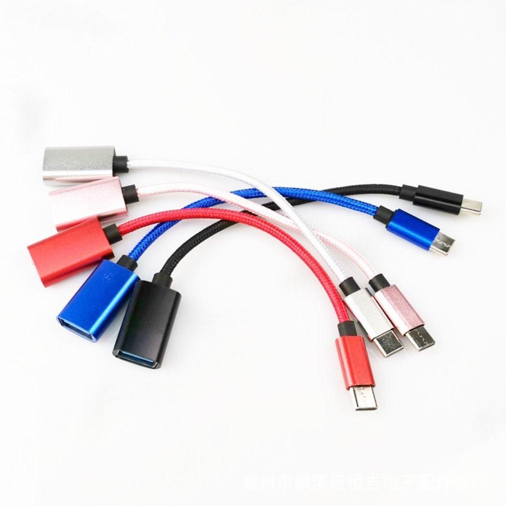 Phone Converter Type C Cable USB to Type C Adapter OTG Data Cable OTG Connector Cable OTG USB Cable