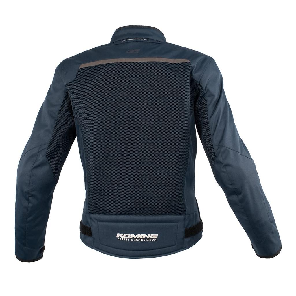Мотоциклетная защитная куртка 3D Airstream Navy S [KOMINE] JK-1563 07-1563 Мужская