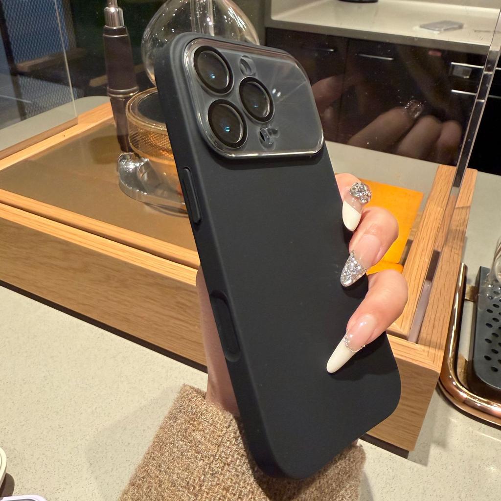 Применимо к чехлу для мобильного телефона iPhone18PROMAX ультратонкий жидкий силикон Apple 17 секунд для увеличения защитный чехол для окна 16