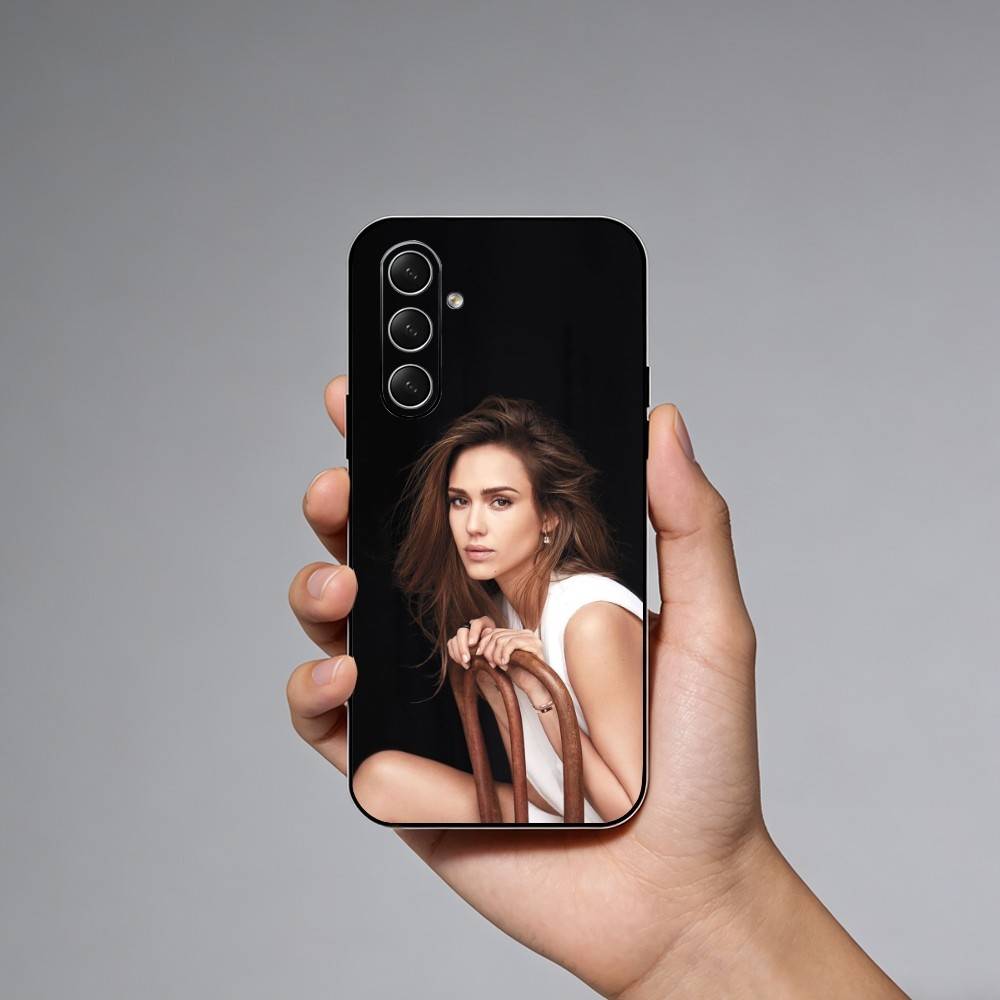 Actor J-Jessica A-Alba Phone Case For Samsung Galaxy A73,A21s,A22,A31,A52,A53,A71,A41Soft Black Shell
