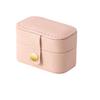 Box PU Leather Water-proof Earring Holder Jewelry Organizer Jewelry Storage Case Ring Display Box