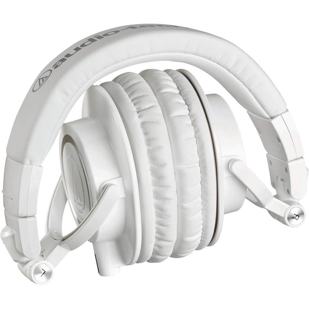 Audio-technica Professional Monitor Headphones ATH-M50xWH White Studio RecordingMixingDJTrack Making