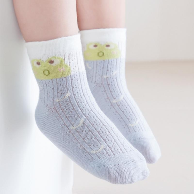 5 пар/комплект детские сетчатые носки для мальчиков и девочек хлопковые с рисунком мягкие тонкие детские носки для малышей аксессуары лето