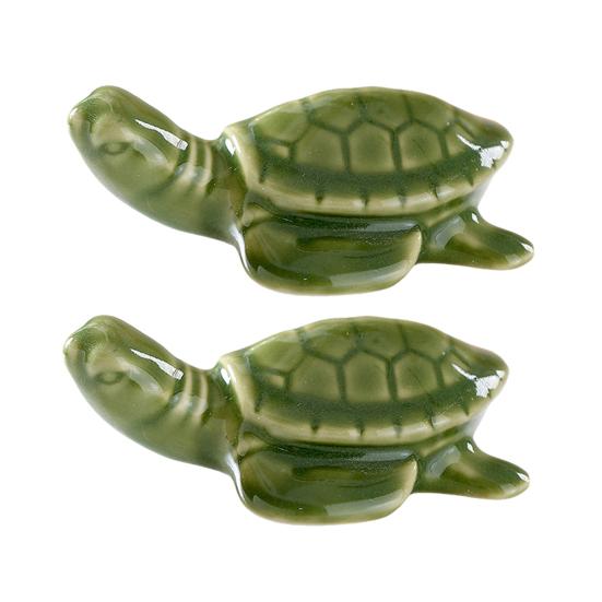 2 шт. Крышки для болтов унитаза в виде черепахи, керамическая крышка для болтов унитаза в виде морской черепахи