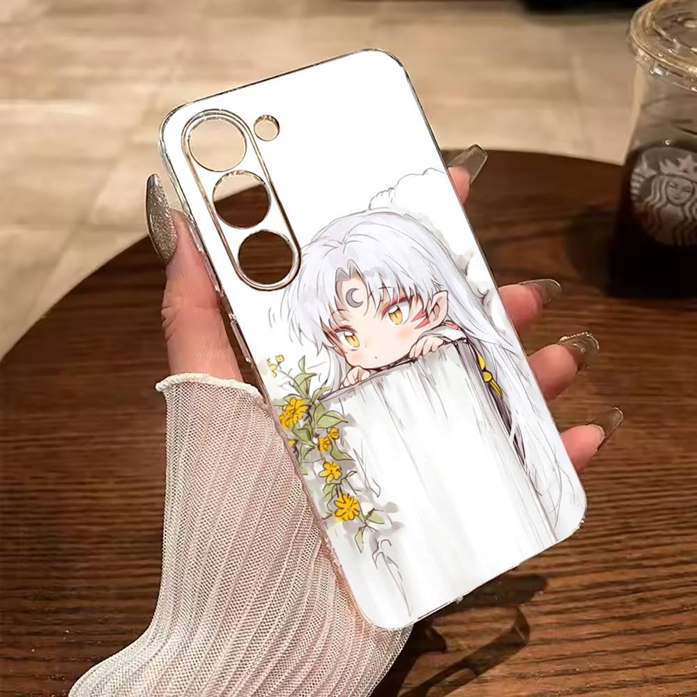 Чехол для телефона L-L-Inuyasha для Samsung Galaxy A71,A70,A52,A51,A40,A30 Прозрачная крышка