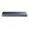 Marque LIEN TP Modèle TL-SG2016P Interfaces - 16 Ports RJ45 À 10/100/1000Mbps Ports -Ethernet IEEE 802.3i:10BASE-T -IEEE 802.3u :