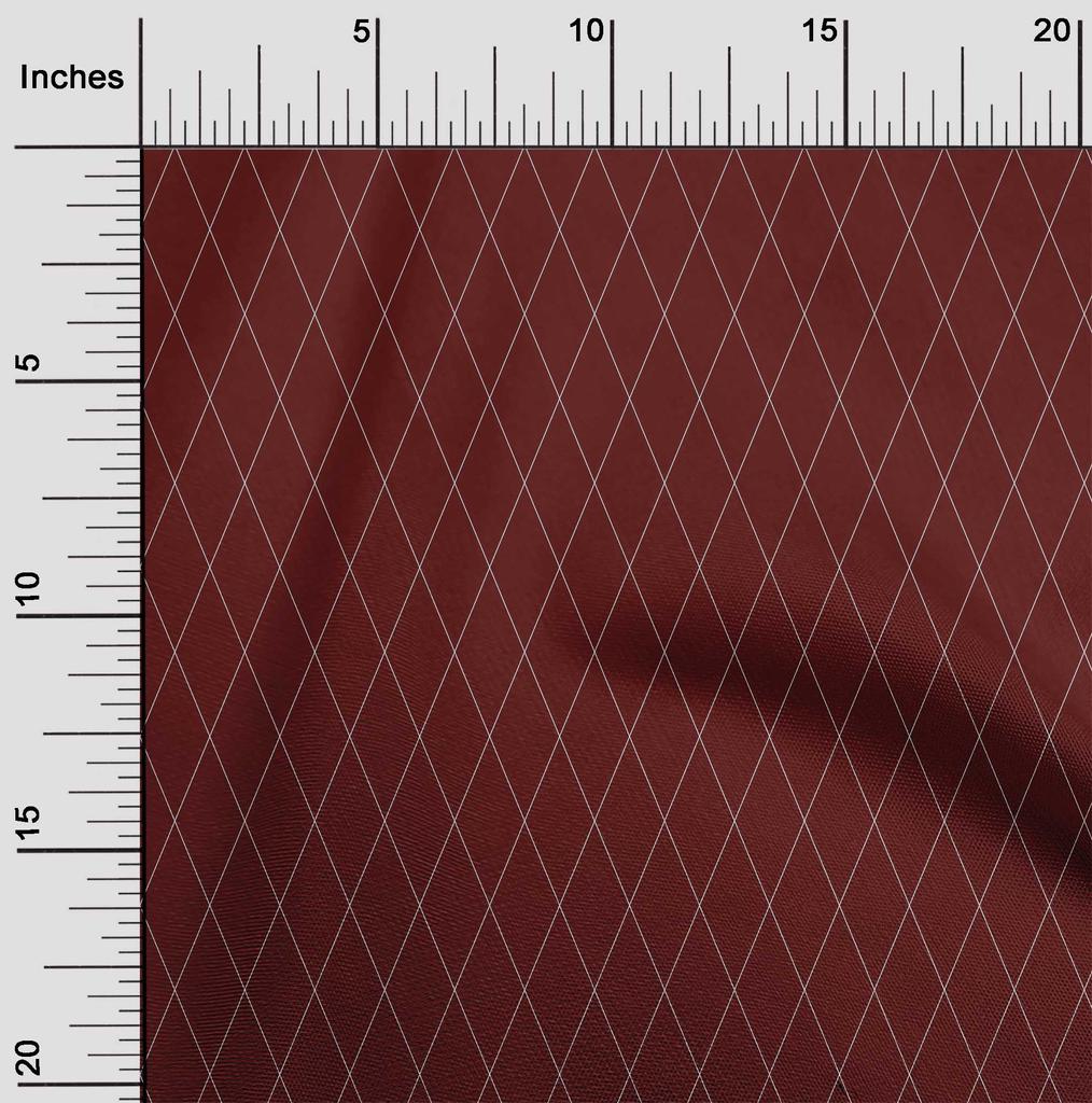 oneOone Ткань Cotton Flex Medium Pink с узором в клетку Argyle Craft Projects Decor Fabric Printed By The Yard 40 Inch