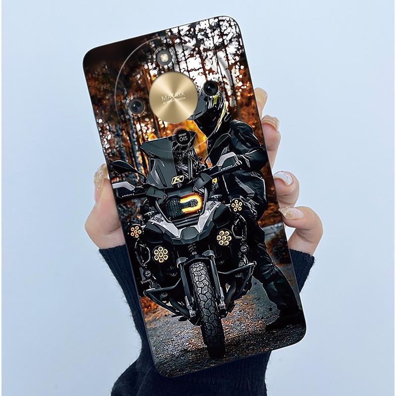 Чехол для Honor X9d 5G MTN-NX1 Модный Минимализм Масляная Живопись Цветочный Силиконовый Мягкий Чехол для Телефона Новый Дизайн Ударопрочная Задняя Крышка