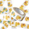 500Pcs/Roll Q Funny Yellow Ducks Kids Rewards Stickers - DIY Scrapbooks Album Decor Sealing Label Decals