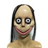 Halloween Horror With Long Hair Mask Funny Mask V-Shaped Mouth Mask Momo Mask