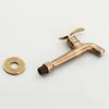 Bibcock Faucet  Long Garden Crane Antique Brass Bathroom Mop Sink Faucets Wall Mount Washing Machine Water Taps Garden THJ-8661F