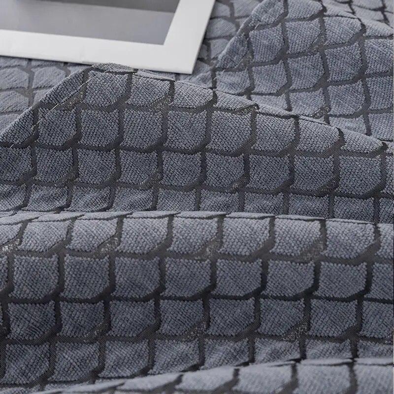 Универсальный чехол для дивана Four Seasons, однотонный плед для гостиной, подушка для спинки дивана, нескользящая пылезащитная защита для мебели