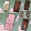 Книжная обложка в стиле библиотеки для Samsung Galaxy S26 Ultra S25 S24 S23 S22 S21 S10 Plus S20 FE S25 Ultra
