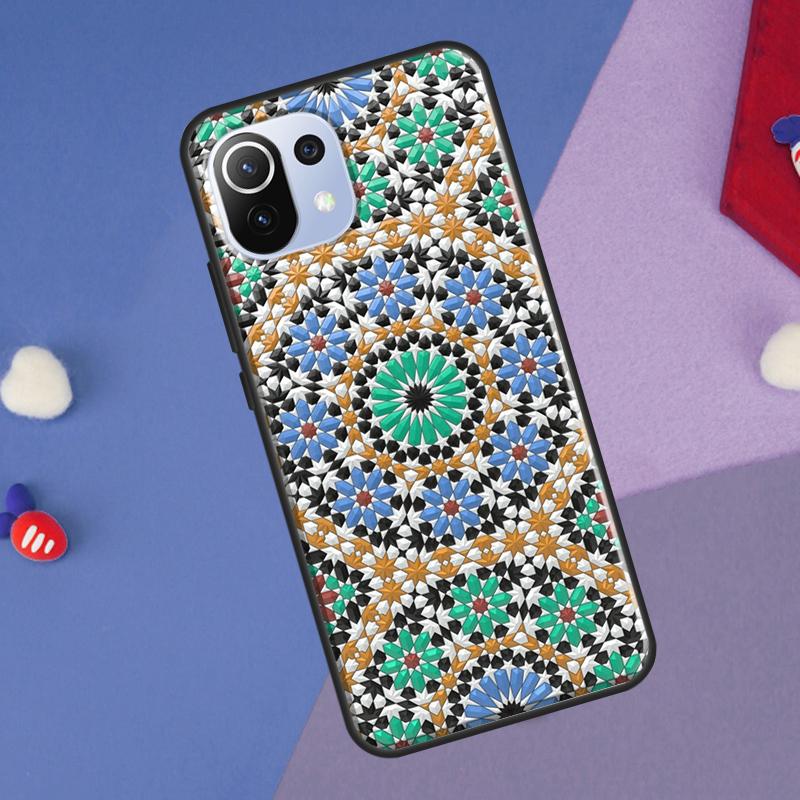 Чехол в марокканском стиле для Xiaomi 14 13 Ultra 11T 12T 13T 14T Pro POCO X7 Pro X3 X5 F3 F5 F6 M6 X6 Pro