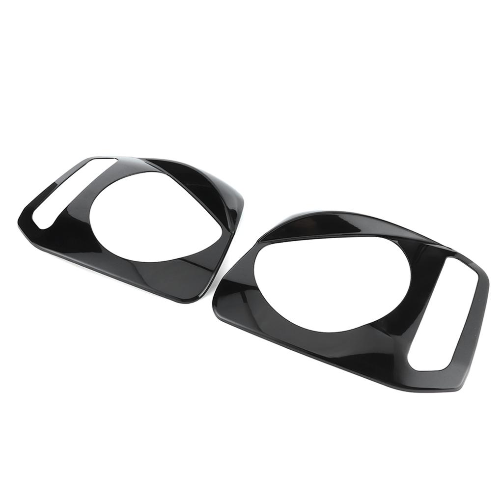 2 шт. Накладка на переднюю фару автомобиля, декоративная накладка на фару, подходит для Suzuki Jimny 2007–2017