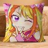 H-Healin'Good Pretty Cure Наволочка Съемный Моющийся Чехол для Подушки – Всесезонный Мягкий Лен