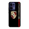 Чехол для телефона - Maniacase - Oppo Reno 13 5G - Силикон - Гибкий - Логотип PORSCHE красный и золотой