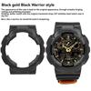 Модификационный Комплект из Нержавеющей Стали Для Casio G-SHOCK Серии GA-110 GA-110GB GA-100 GA-120 Модифицированный Черный Воин Металлический Безель Корпус Ремешок