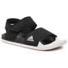 Adidas Сандалии Adilette Black Core White Кроссовки унисекс Core-Black HP3006
