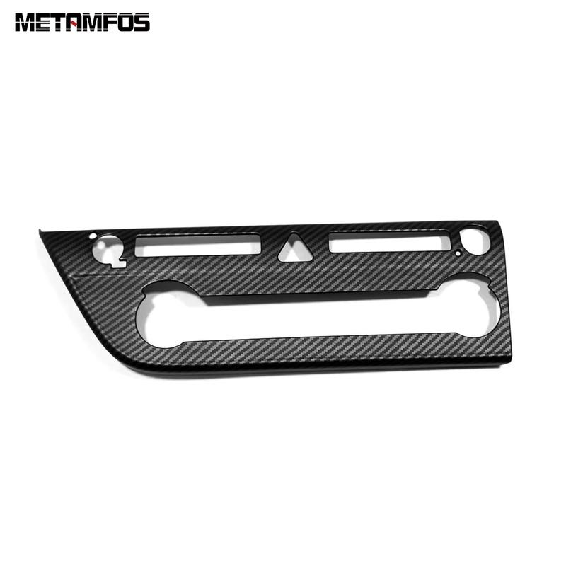 Air Condition Adjustment Switch Panel Cover Trim Bezel For Hyundai Sonata 2024 2025 2026 Carbon Fiber Accessories Car Styling