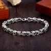Мужской браслет изысканный не выцветает пряжка застежка титановая сталь мужской браслет ювелирные изделия повседневная одежда