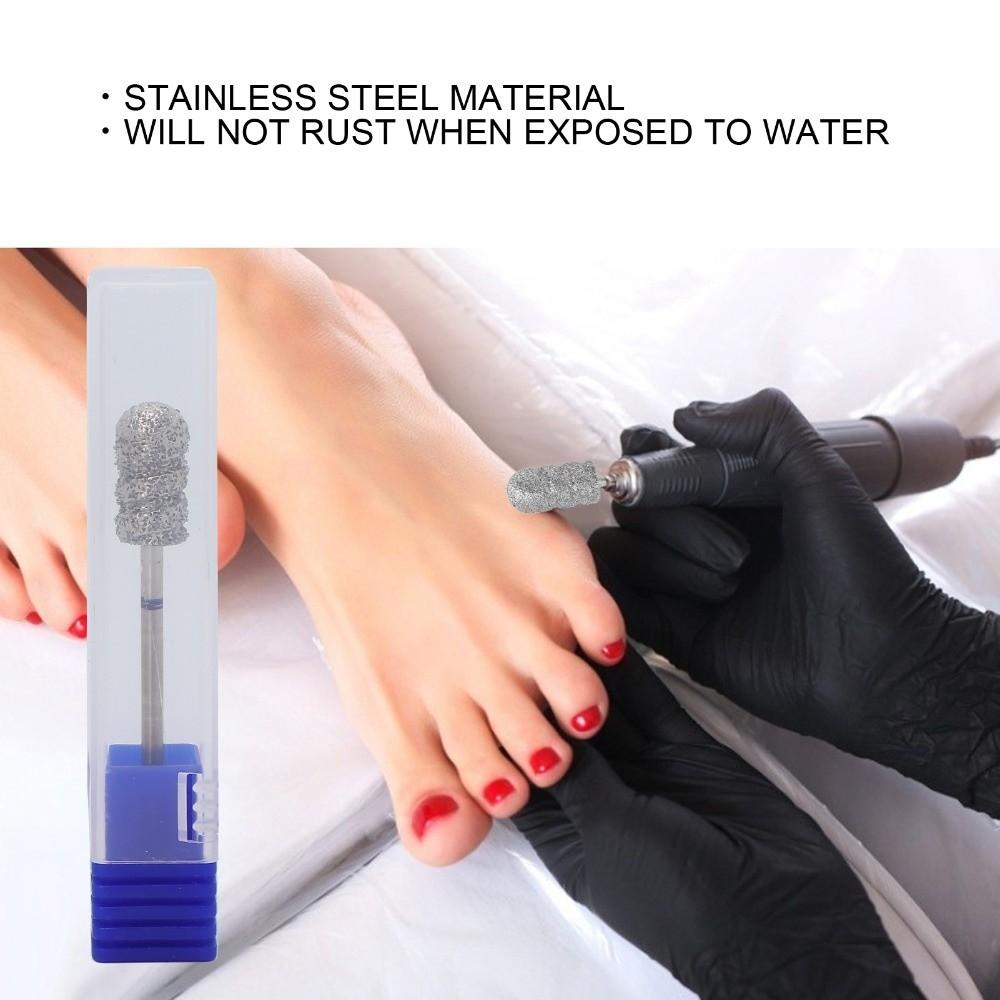 Stainless Steel Pedicure Grinding Head  Practical For Salon And Household Use