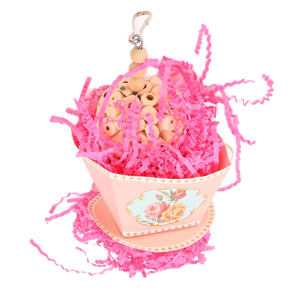 Parrot Foraging Shredding Toy for Bird Cage Bird Foraging Hanging Toys for Parakeets Cockatiels