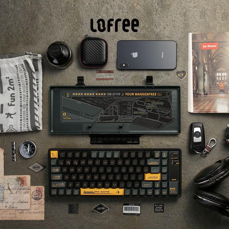Беспроводная Bluetooth механическая клавиатура LOFREE OE901 Xiao Lang