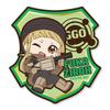 Groove Garage Sword Art Online Alternative Gun Gale Online Fukajiro Patch Ver.2 Detachable W100 X H94mm Made of Polyester