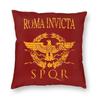 Gold Imperial Eagle Rome SPQR Cushion Cover Roman Empire Emblem Throw Pillow Case for Living Room Pillowcase Home Decorative
