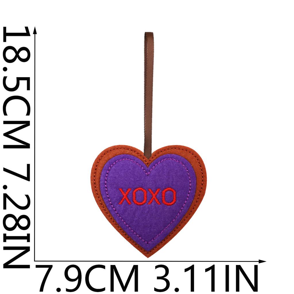 Fashion Love Patch Sticker Computer Embroidery Label Sweet Love Embroidery Cloth Sticker Lanyard Love Clothes Decoration
