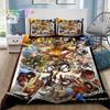 Anime Attack On Titan 3D Print Bedding Set Single Twin Full Queen King Size Bed Set Adult Kid Bedroom Bedding Gift