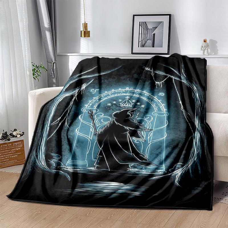 Shadowy Portal Print Blanket, Soft Blanket For Sofa Office Bed And Travelling Daughter Birthday Gift