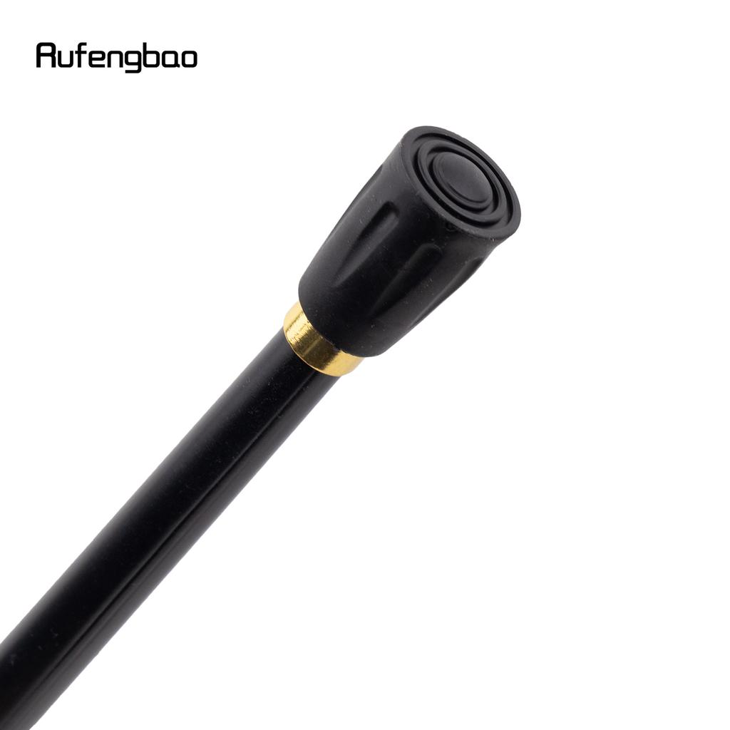 Silver Crown Artificial Red Diamond Walking Cane Fashion Decorative Walking Stick Gentleman Elegant Cosplay Cane Crosier 91cm