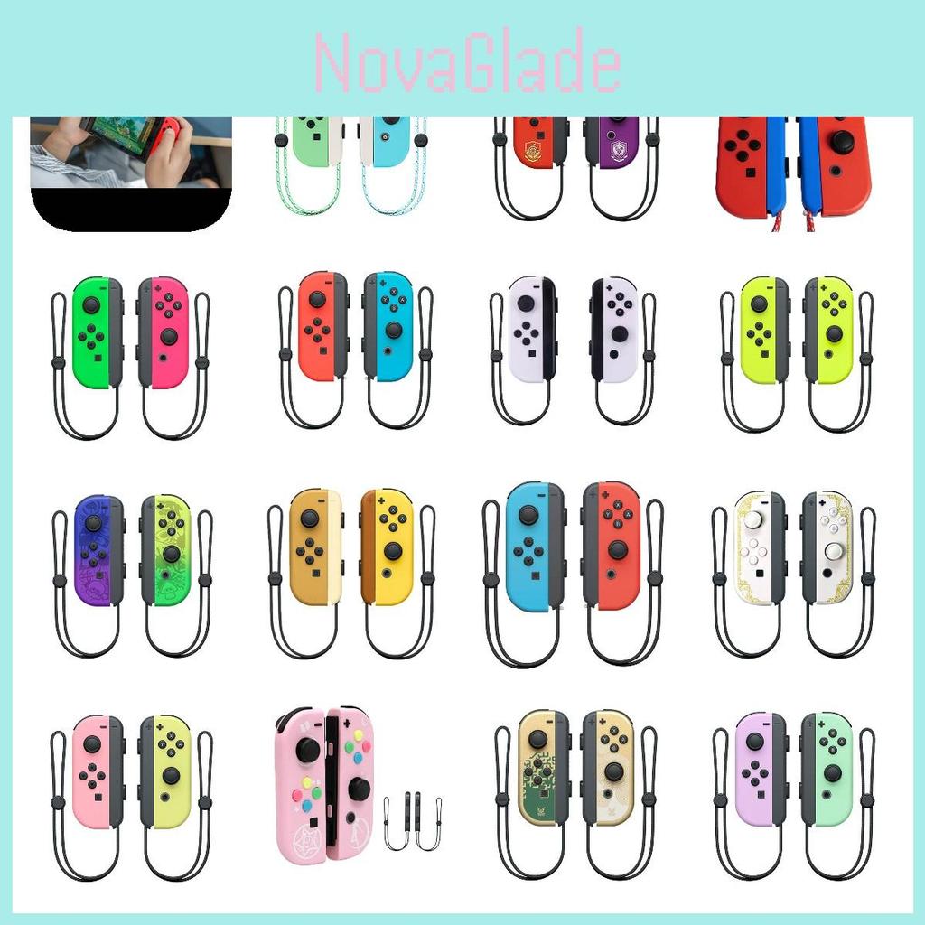 Универсальный игровой контроллер Joy-con с беспроводным подключением Bluetooth и отличной тактильной отдачей для Switch и мобильных устройств