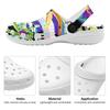 Breathable Printed EVA Beach Clogs Unisex Lightweight Slip On Garden Shoes Pool Bathroom Home Summer Sandals Lightweight Wear