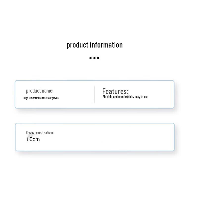 LianJia High-Temperature Industrial Oven Gloves