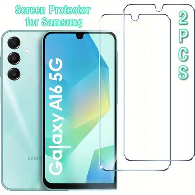 2 шт. HD Закаленное стекло для Samsung Galaxy A16 5G Защитная пленка для экрана от царапин Для Galaxy A16 4G Стеклянная пленка