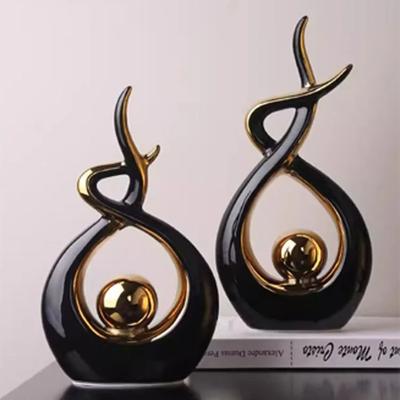 Современный Привлекает Богатство И Процветание Фэн-Шуй Керамические Украшения Магазин Отель Офис Мебель Ремесла Дом Книжный Шкаф Украшения