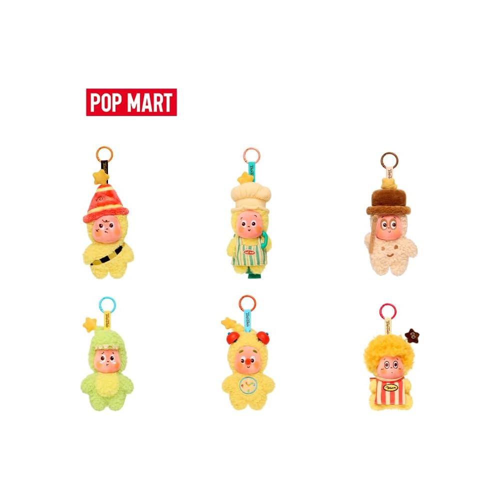 Pop Mart Twinkle Twinkle Be a Little Star Плюшевый кулон 3 штуки ПВХ Слепой бокс Фигурка Премиум игрушка