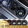 2026 Новый Для VOLKSWAGEN VW Новый 2 шт. Логотип Rline R line ПВХ Силикон Автомобильная подставка Подстаканник Нескользящая подкладка Коврик для напитков Для Volkswa