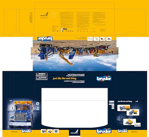 Брудер Самосвал MACK BR02815