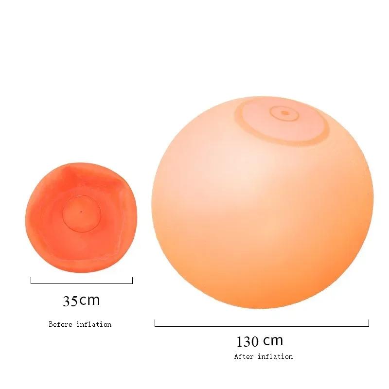 New Children Outdoor Soft Air Water Filled Bubble Ball Inflating Balloon Toy Fun Party Game Great Kids Gifts Sales