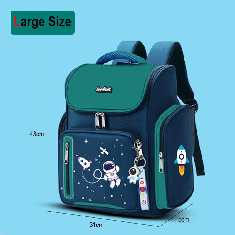 Новые ортопедические школьные сумки для мальчиков, детские рюкзаки с принтом астронавта, школьные сумки для девочек, водонепроницаемые детские рюкзаки для школьников начальной школы