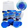 Blue Bubble 10-Pack Toilet Cleaner: Powerful Deodorizer & Descaler Blocks