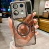 Роскошный простой прозрачный мягкий тонкий чехол с магнитом для Infinix Note 60 Pro 50 50X 50S 40 Pro Plus, защитная пленка для камеры, полный комплект, ударопрочный чехол