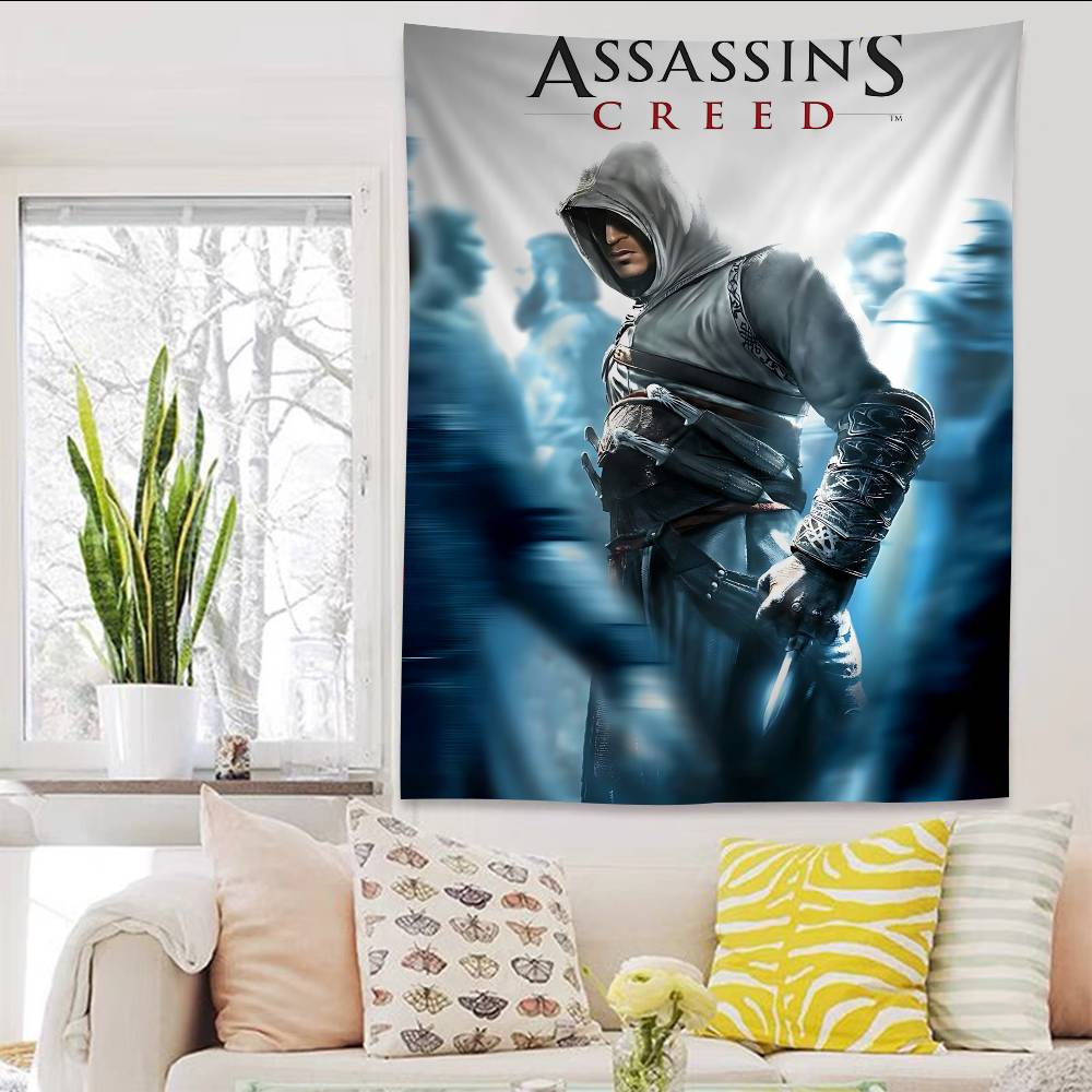 Игровой Классический AAssassins Крутой CCreed Аниме Гобелен Подвесной Таро Хиппи Настенные Ковры Общежитие Домашний Декор