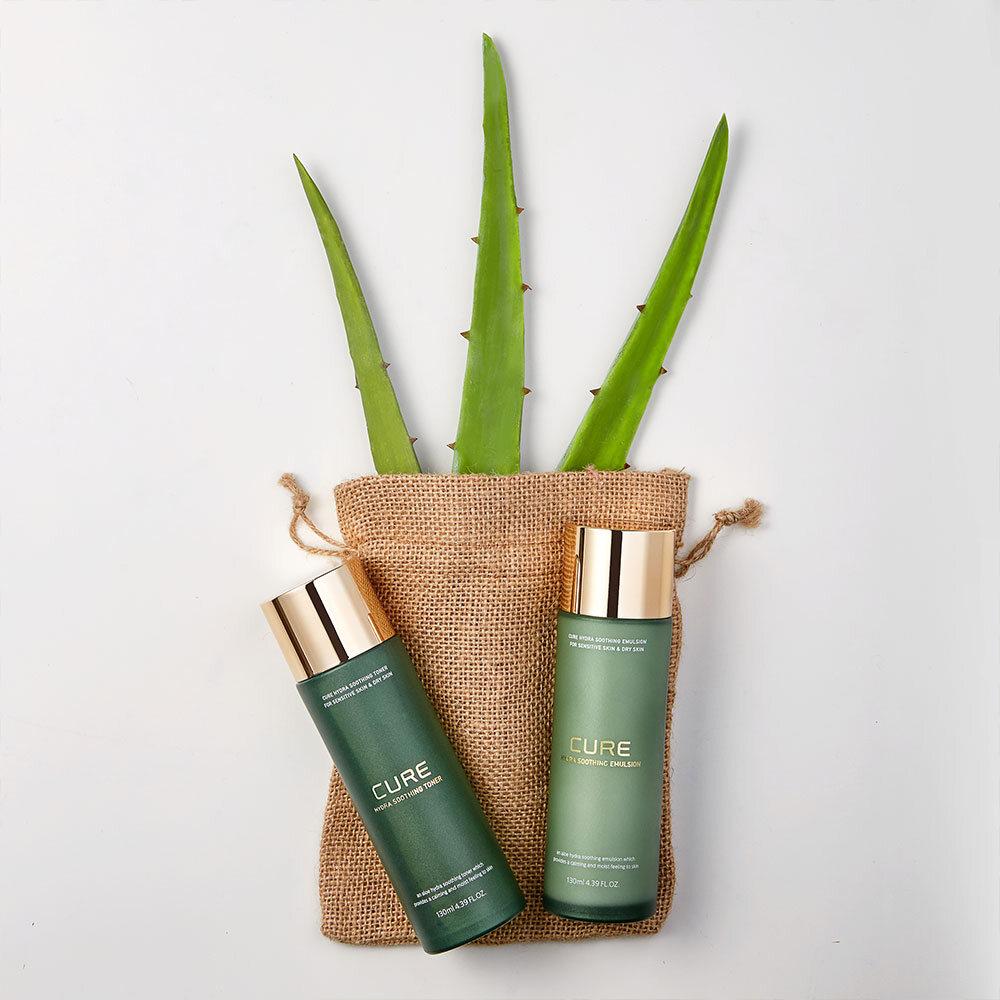 Kim Jeong Moon Aloe Cure Hydra Soothing Toner + Emulsion 130ml