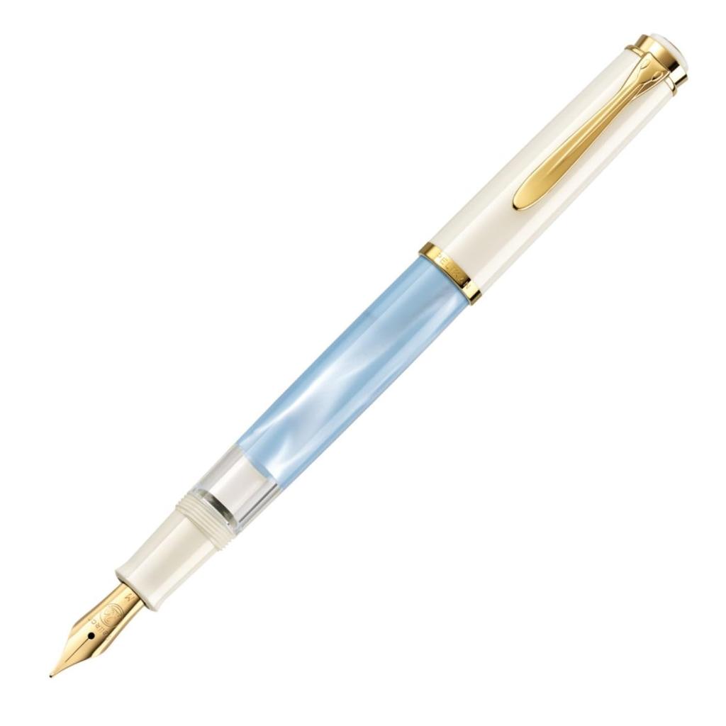Pelikan Pelikan Fountain Pen F Fine Point Classic Pastel Blue M200 Limited Genuine Imported Product